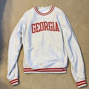 champion uga crewneck